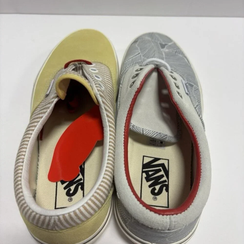 Vans Women’s Era Mismatch Stripe Floral Sneakers, Size 7.5 M